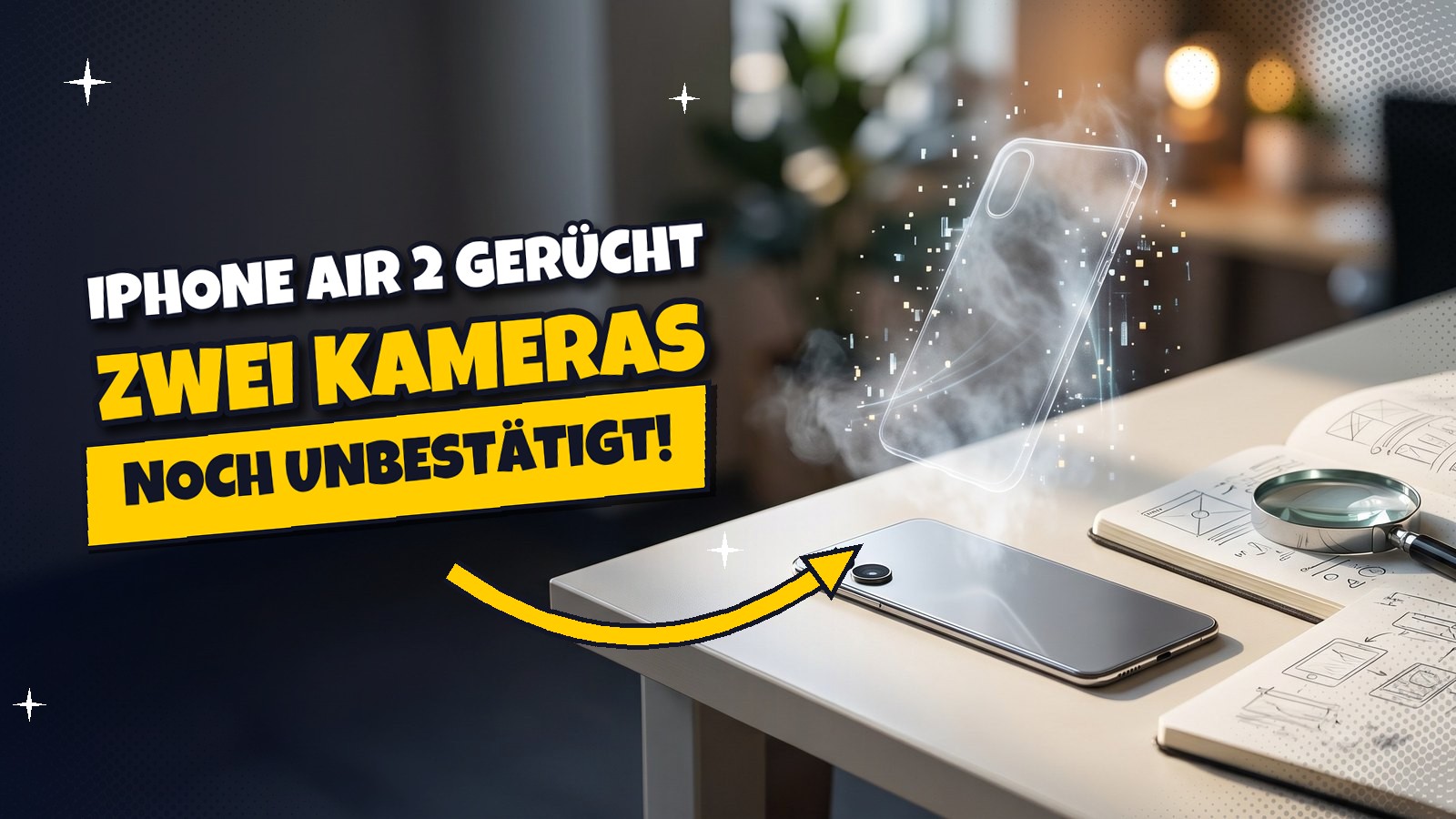 iPhone Air 2: Gerücht nennt 6,55 Zoll und zwei Kameras