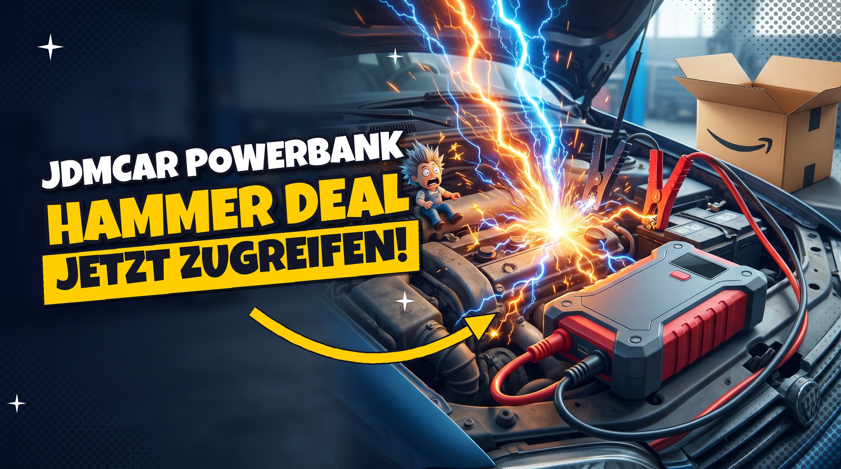 JDMCAR Starthilfe Powerbank: 64 % günstiger bei Amazon