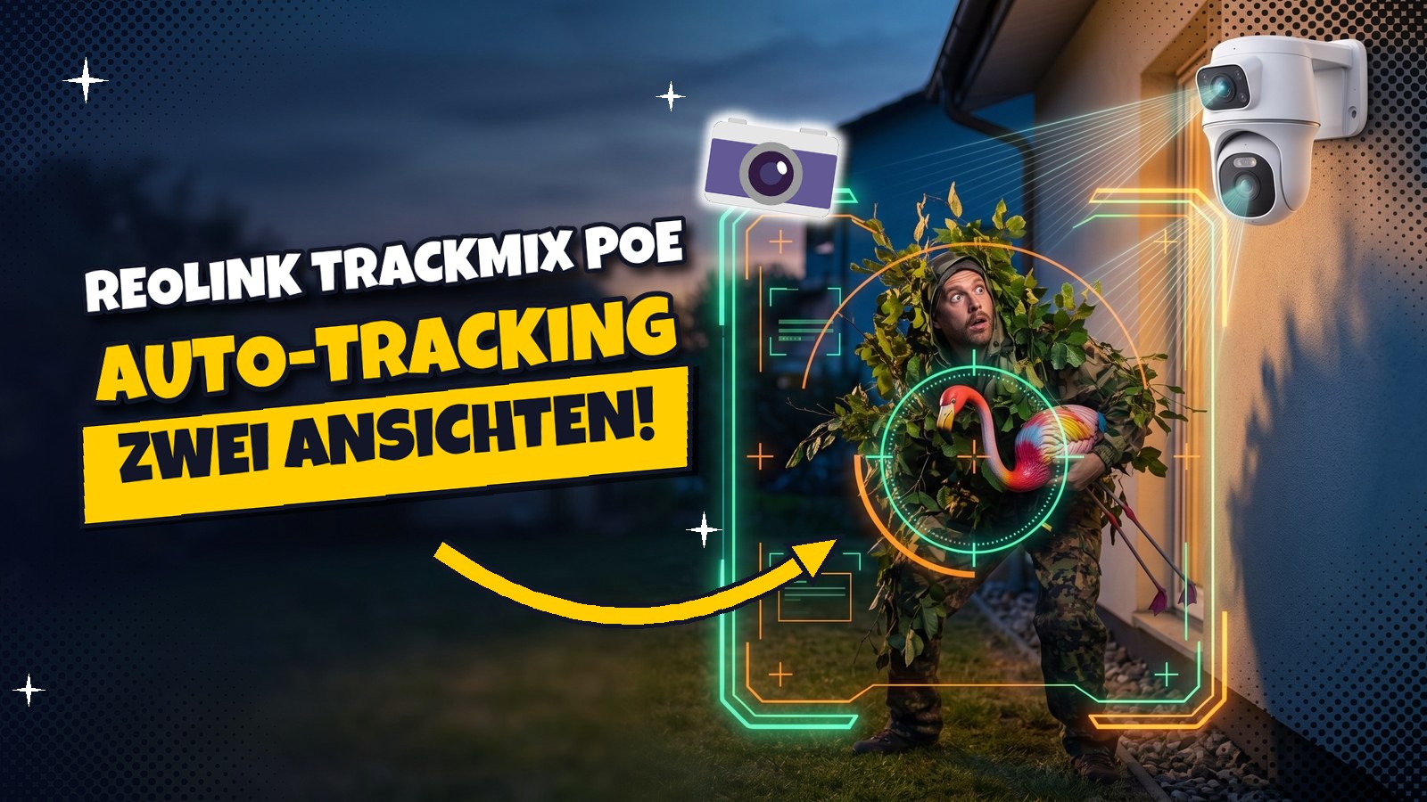 Kameraauge 📷 Reolink TrackMix PoE: 4K-Auto-Tracking für 169,99 €