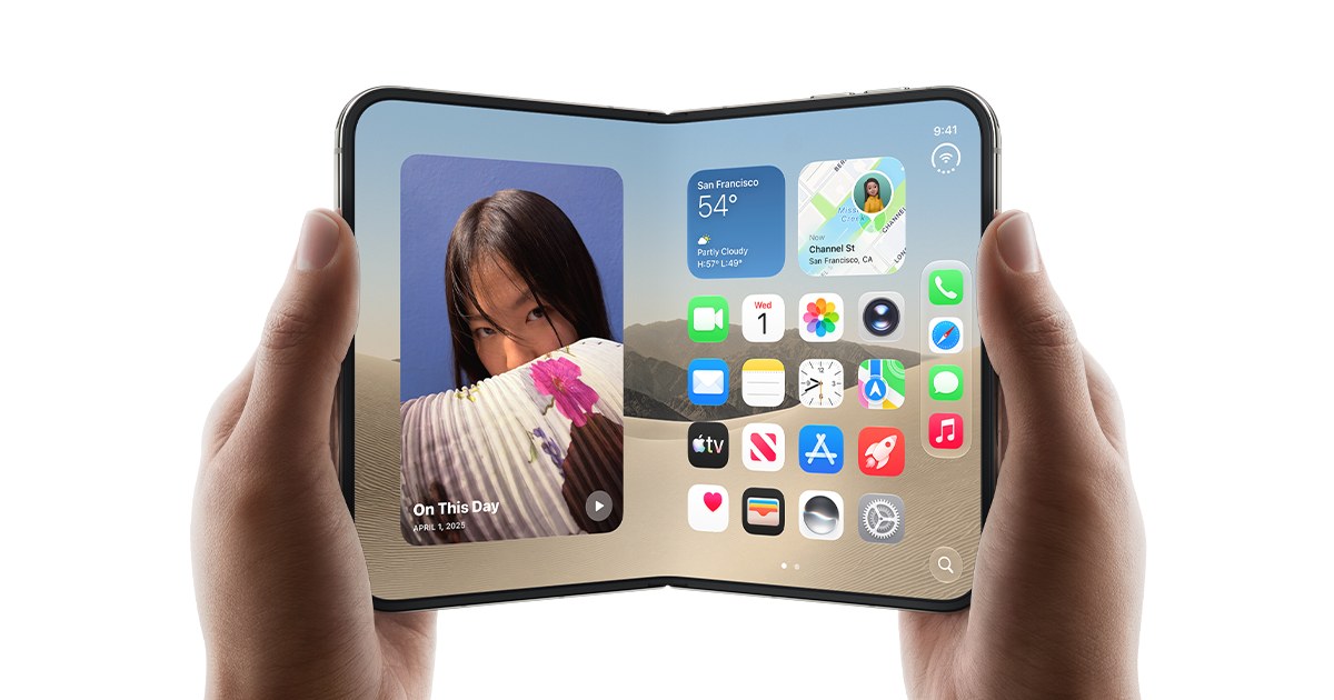 Kinoformat 📱 Das iPhone Duo: größtes Display aller Zeiten, faltbar