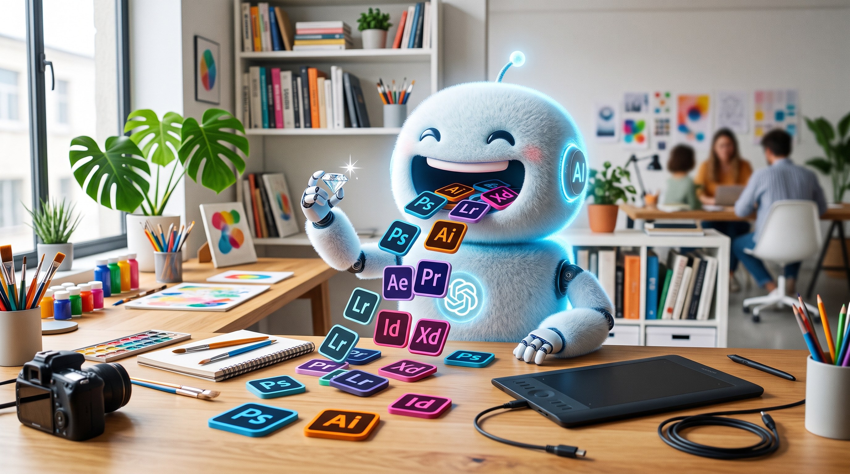 Kreativ-Jackpot 💎 ChatGPT schluckt 70 Adobe-Tools — nie mehr App-Wechsel