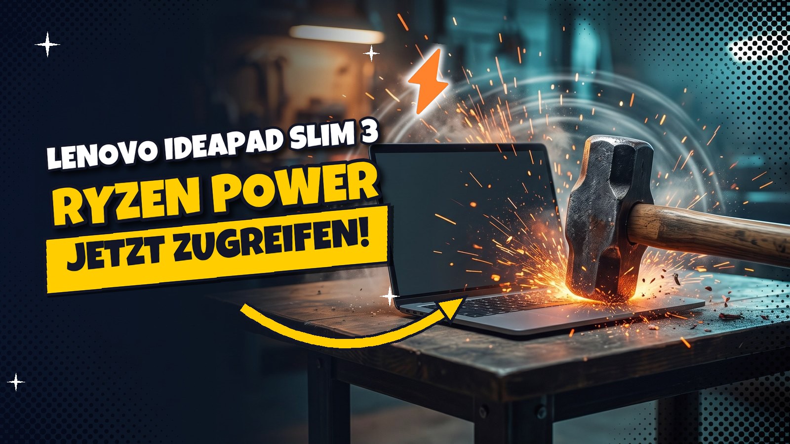 Laptop-Hammer 💻 Lenovo IdeaPad Slim 3 für nur 529 €