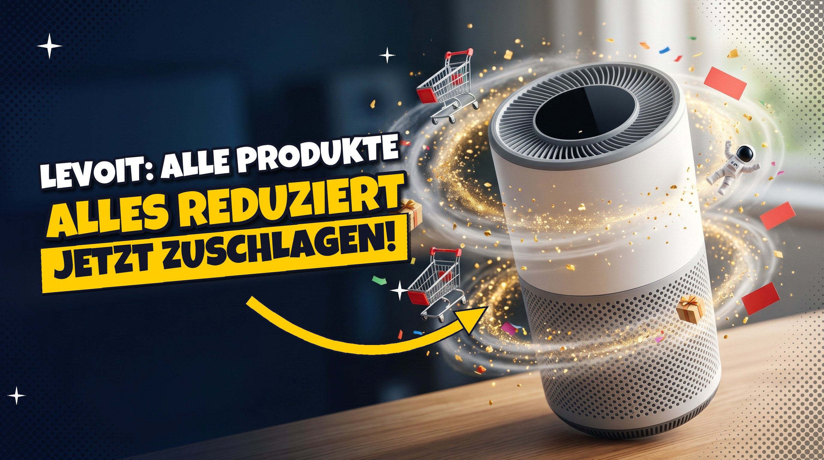 Levoit Black Friday: 18 % auf das ganze Sortiment
