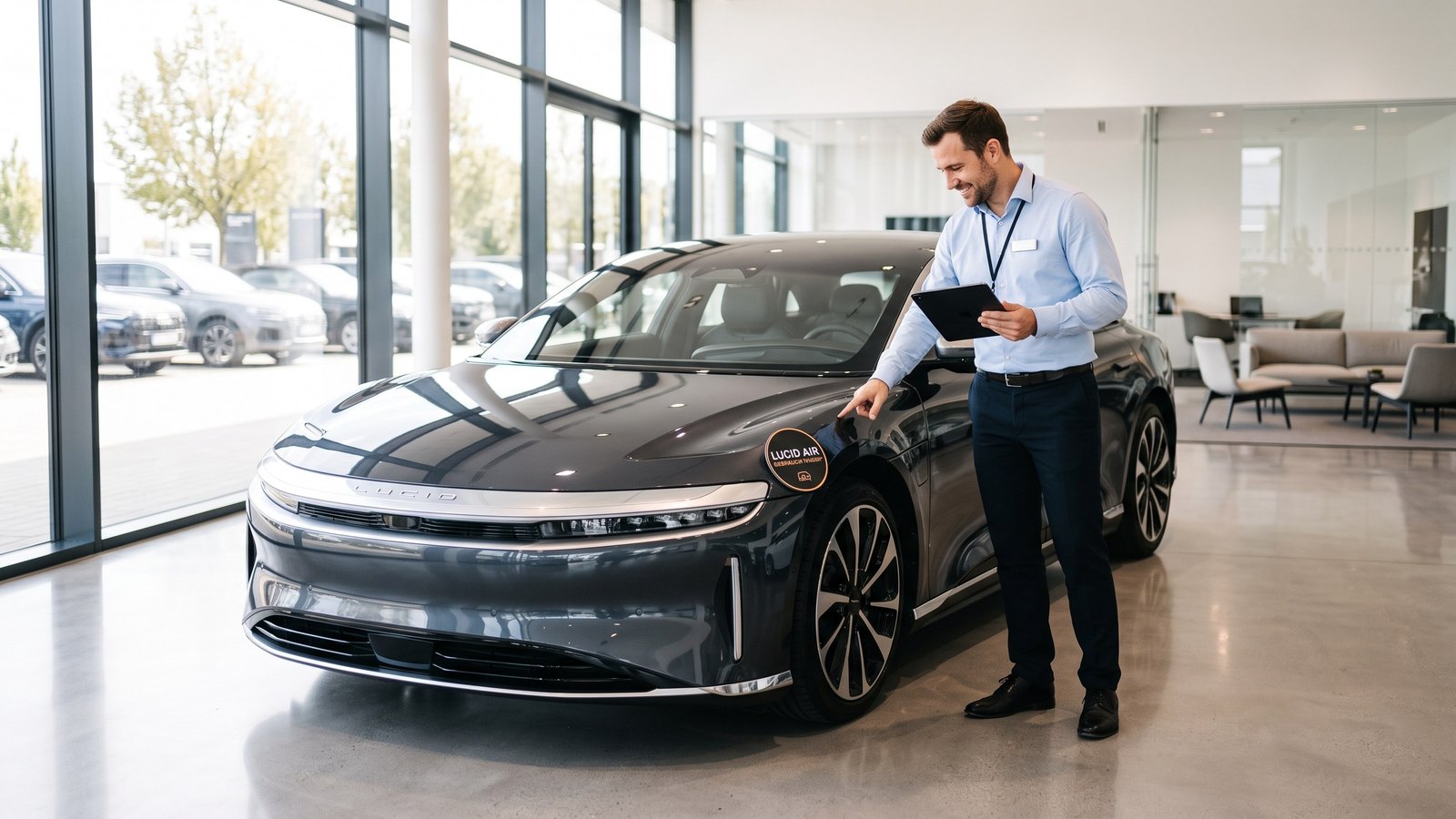 Lucid Recharged: Gebrauchte Air jetzt auch in Deutschland