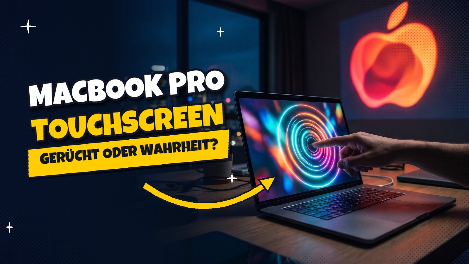 Gerücht: Apple zeigt heute MacBook Pro mit Touchscreen