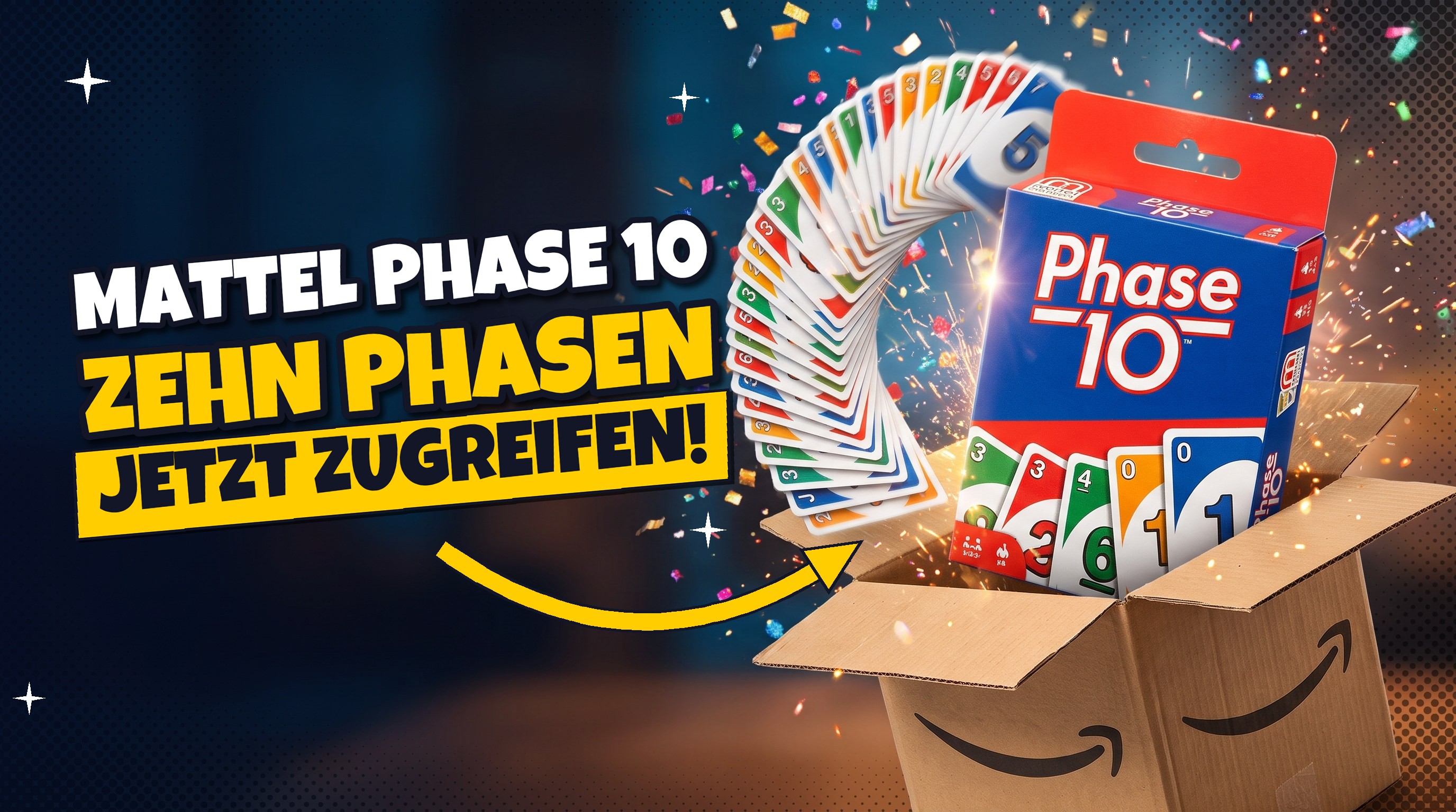 Phase 10: Das Kartenspiel für 7,39 € statt 15,99 €