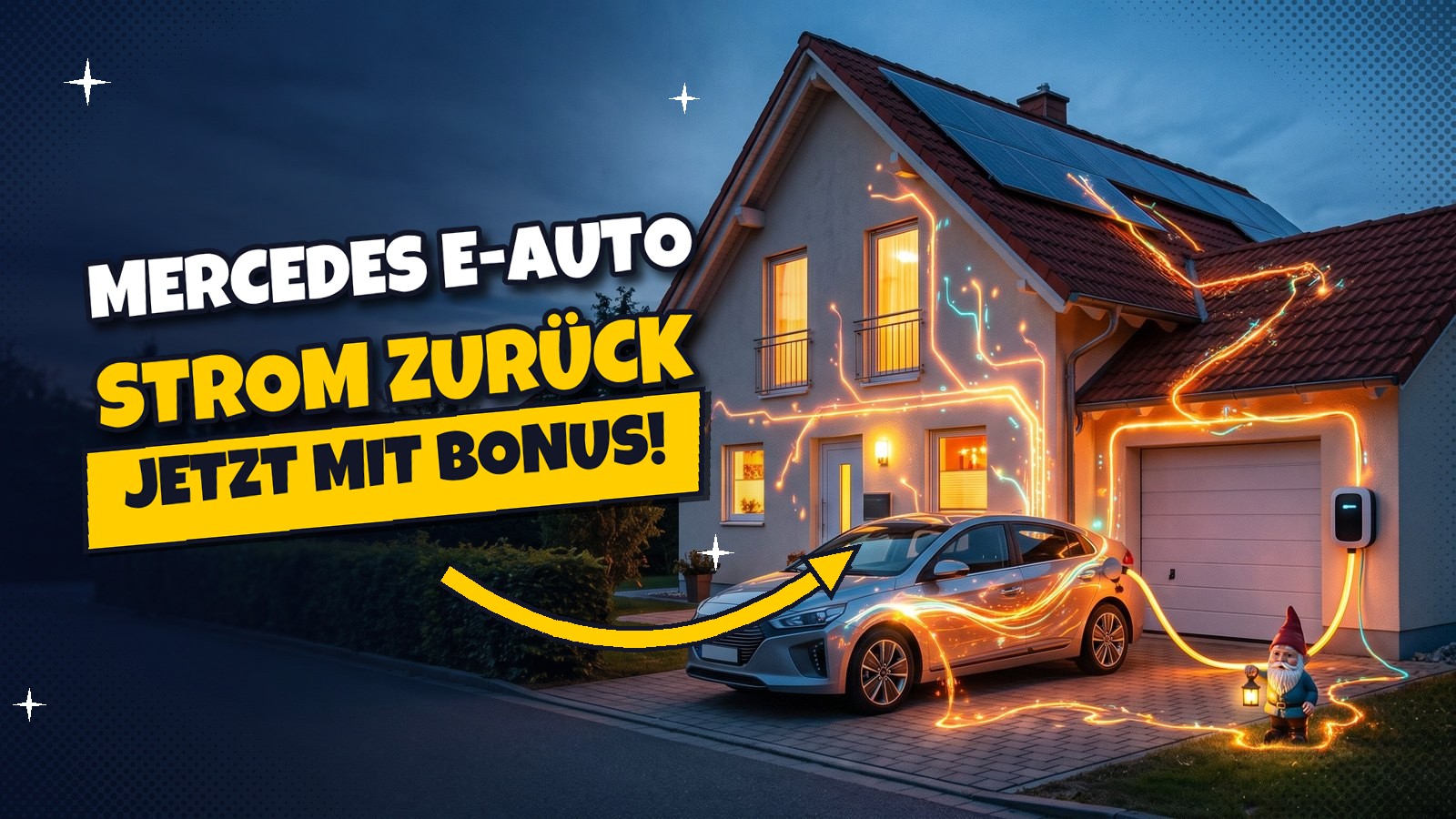 Mercedes: Bidirektionales Laden startet mit 500 Euro Bonus