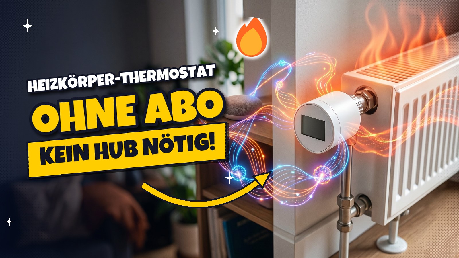 Meross MTS155: Heizkörperthermostat mit Matter über Thread