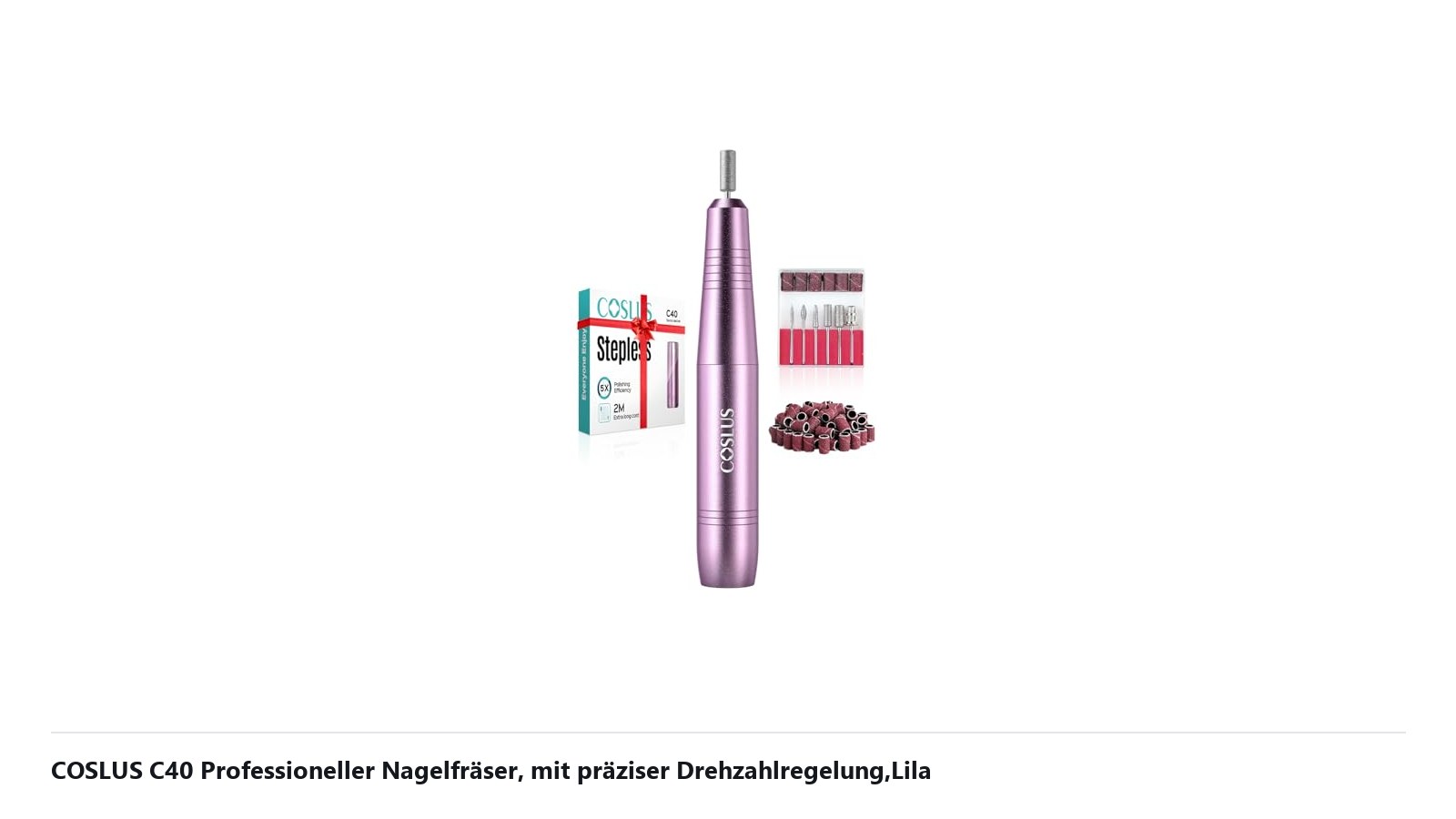Nagel-Kracher 💅 COSLUS C40 Professioneller Nagelfräser für nur 12,99 €