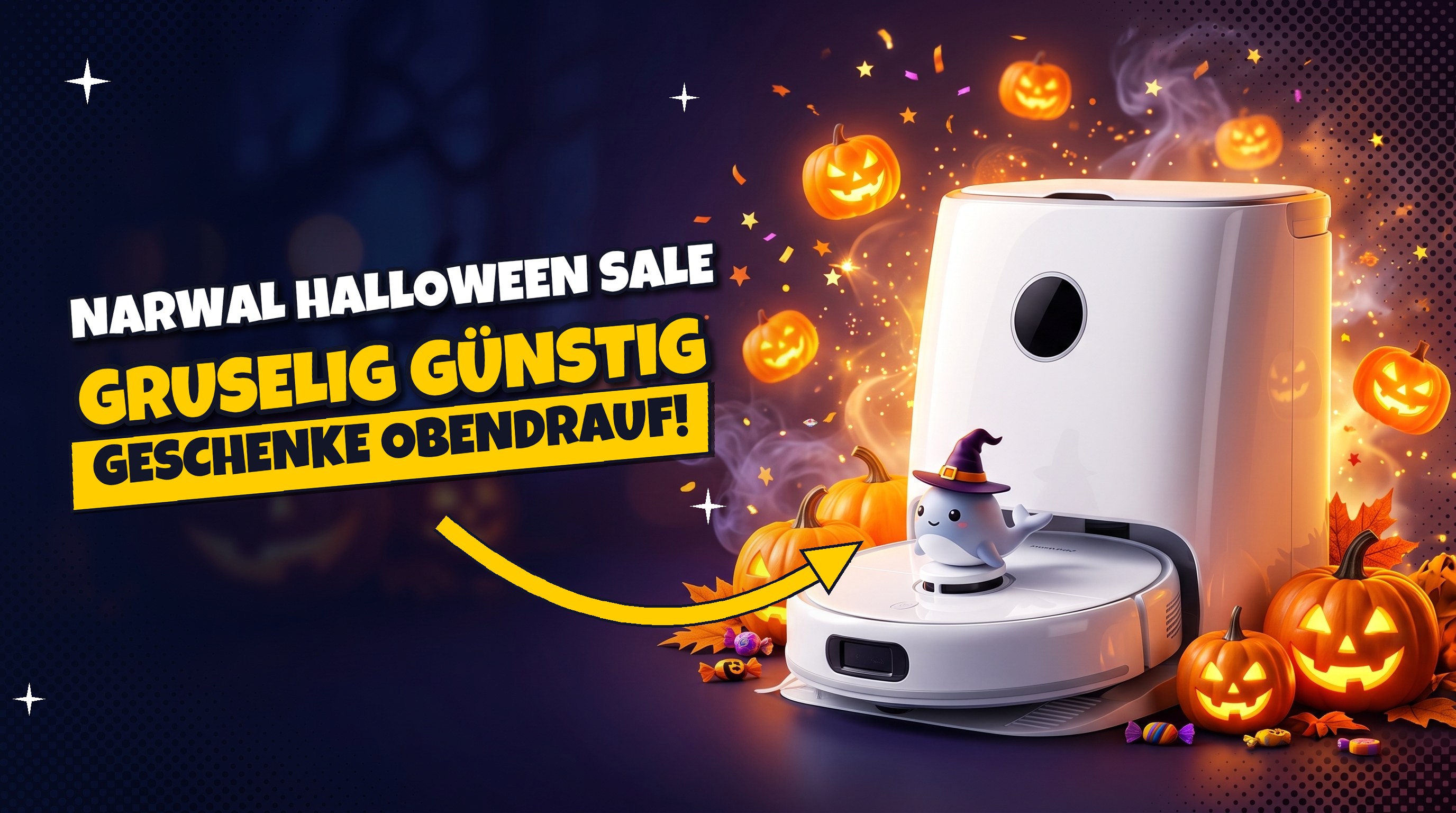 Narwal Halloween Sale: Gruselig günstig mit Geschenken obendrauf