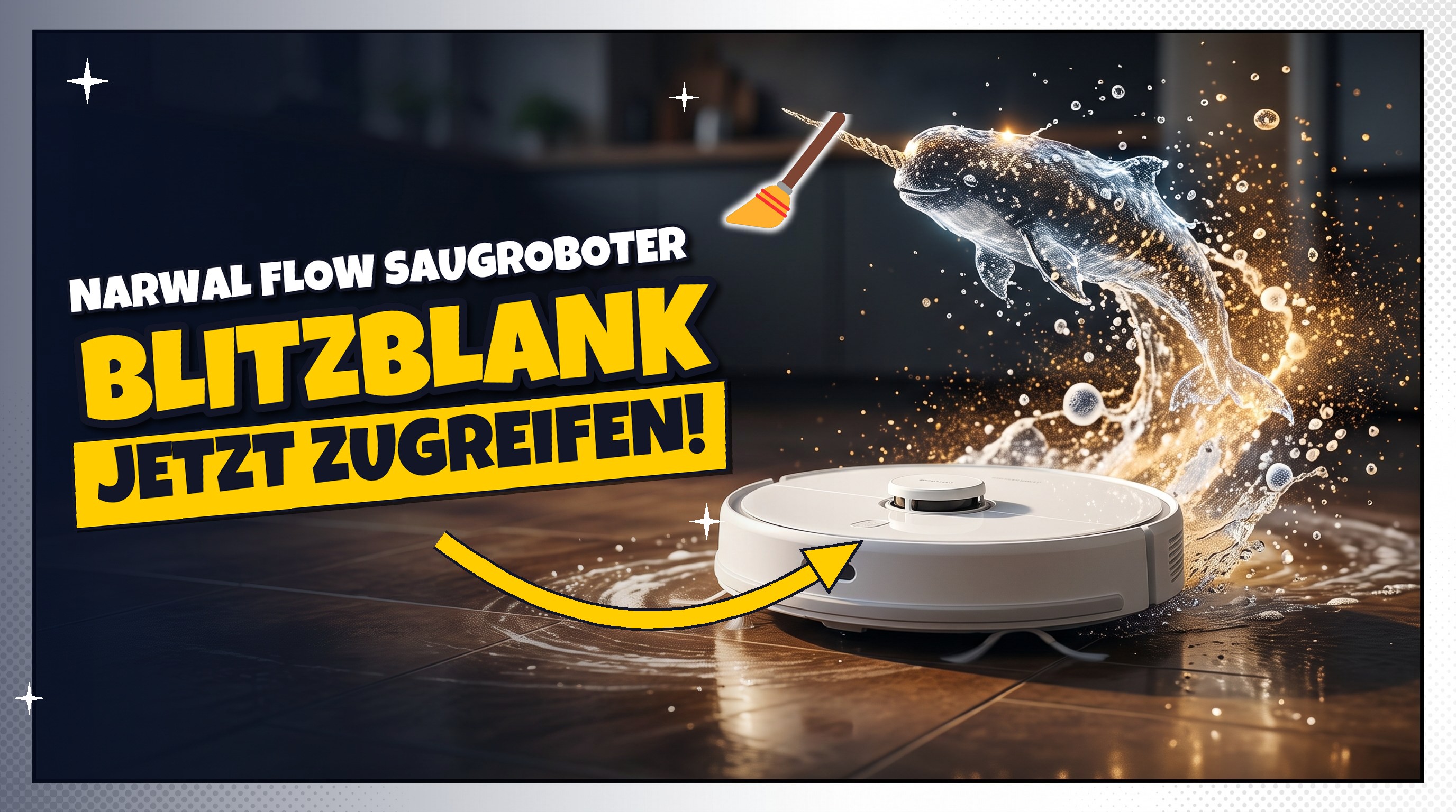 Narwal Flow Saugroboter mit Wischfunktion für 589 Euro