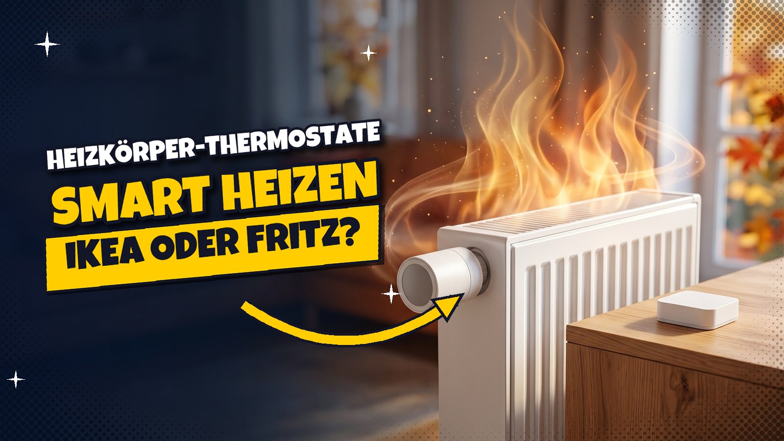 Neue Heizkörperthermostate: IKEA für 15 € und FRITZ! Thermo 303