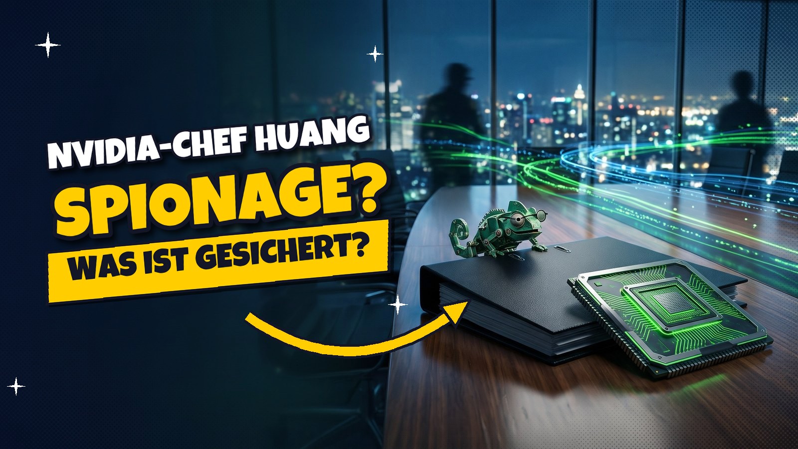 Gerücht: Nvidia-Chef Huang soll Spionageziel gewesen sein