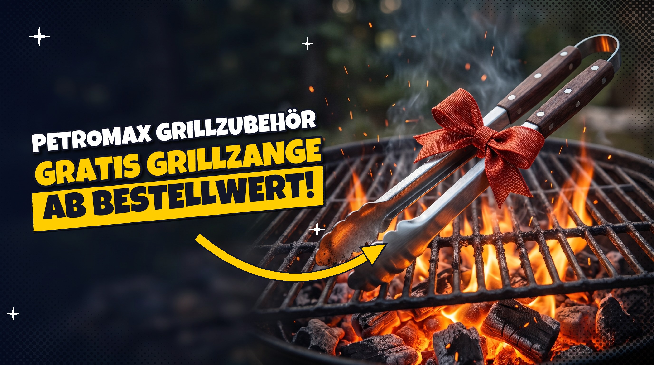 Petromax: Gratis Grillzange ab 149 € Bestellwert sichern