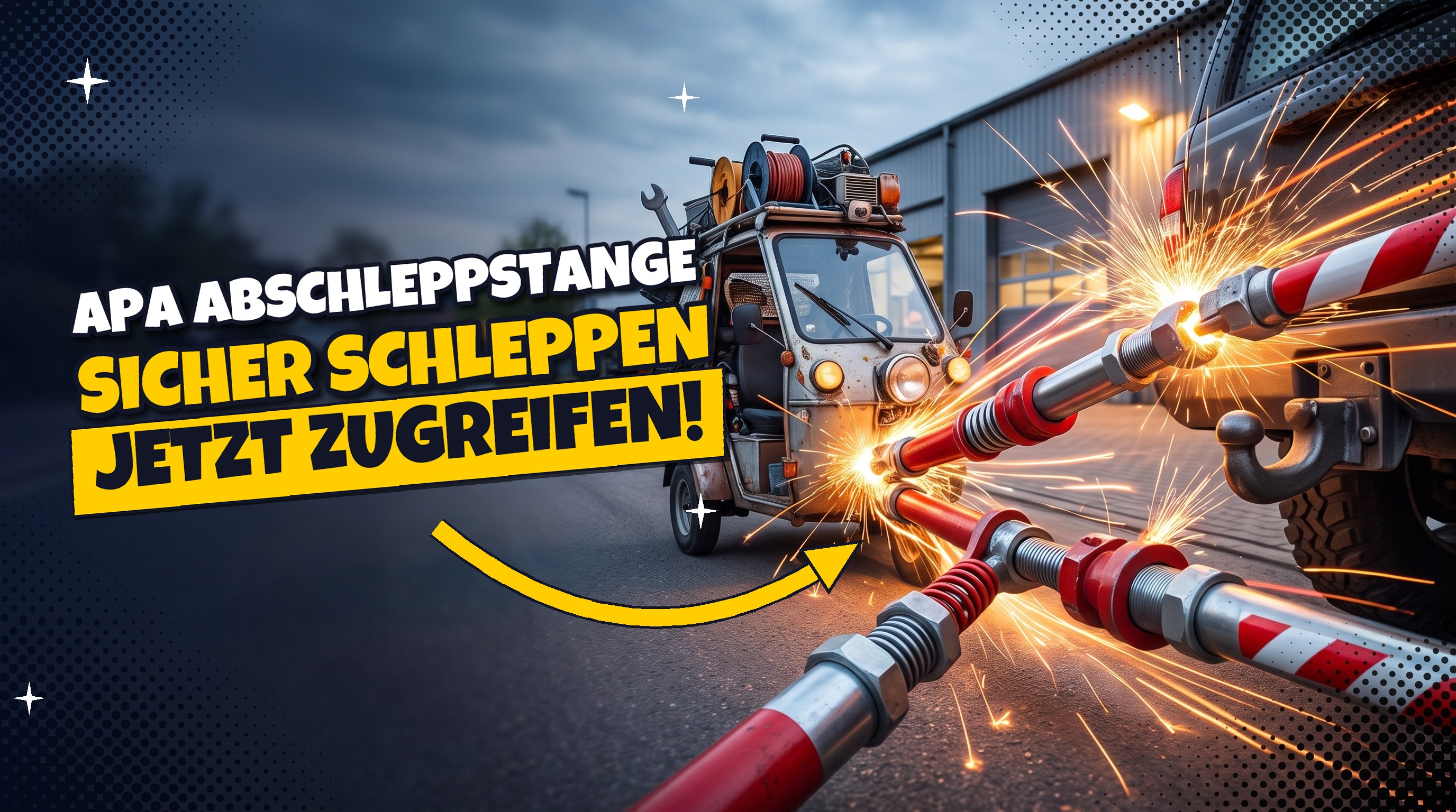 APA Abschleppstange 2500 kg: 30,99 € statt 56,25 €