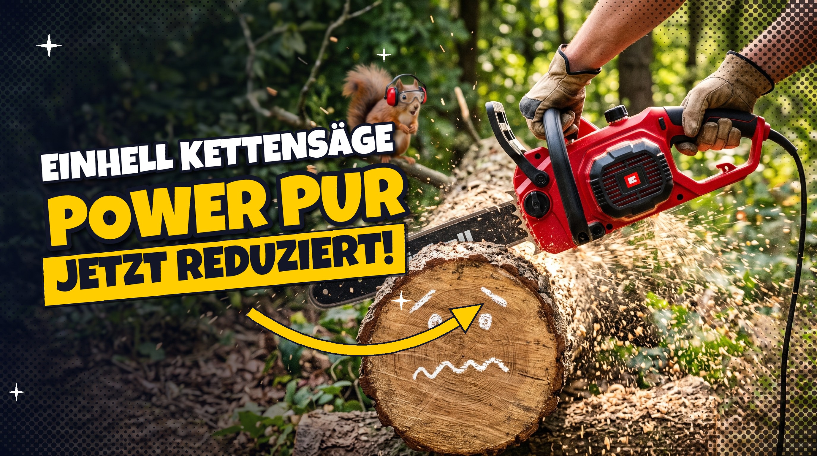 EINHELL GH-EC 1835: Power-Kettensäge jetzt 28 % günstiger