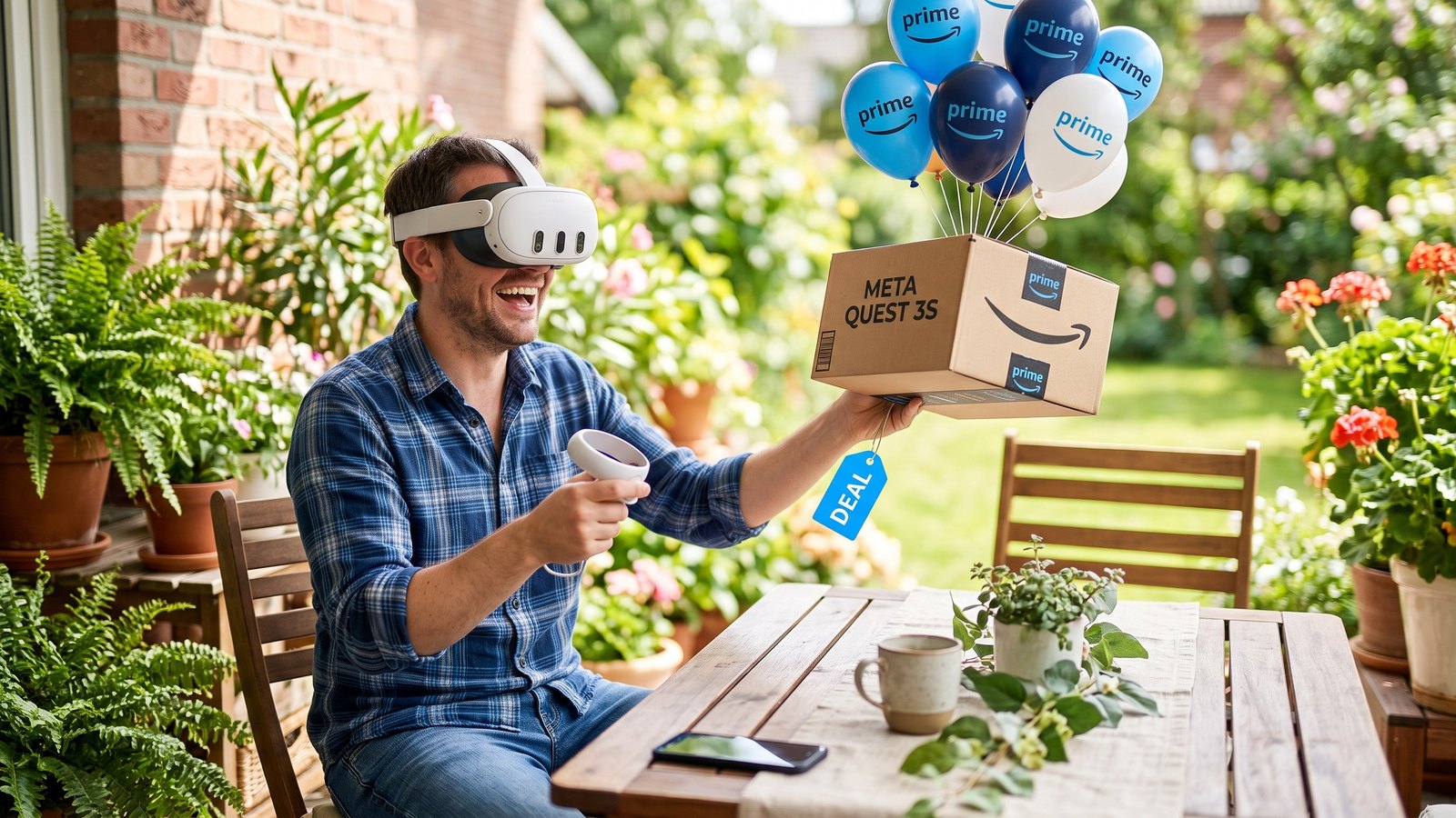 Prime-Deal 🥽 Meta Quest 3S: Die VR-Brille ist trotz Preiserhöhung wieder ein Schnäppchen