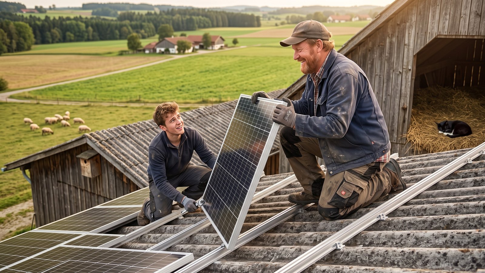 Neues PV-Montagesystem für Faserzementdächer vorgestellt