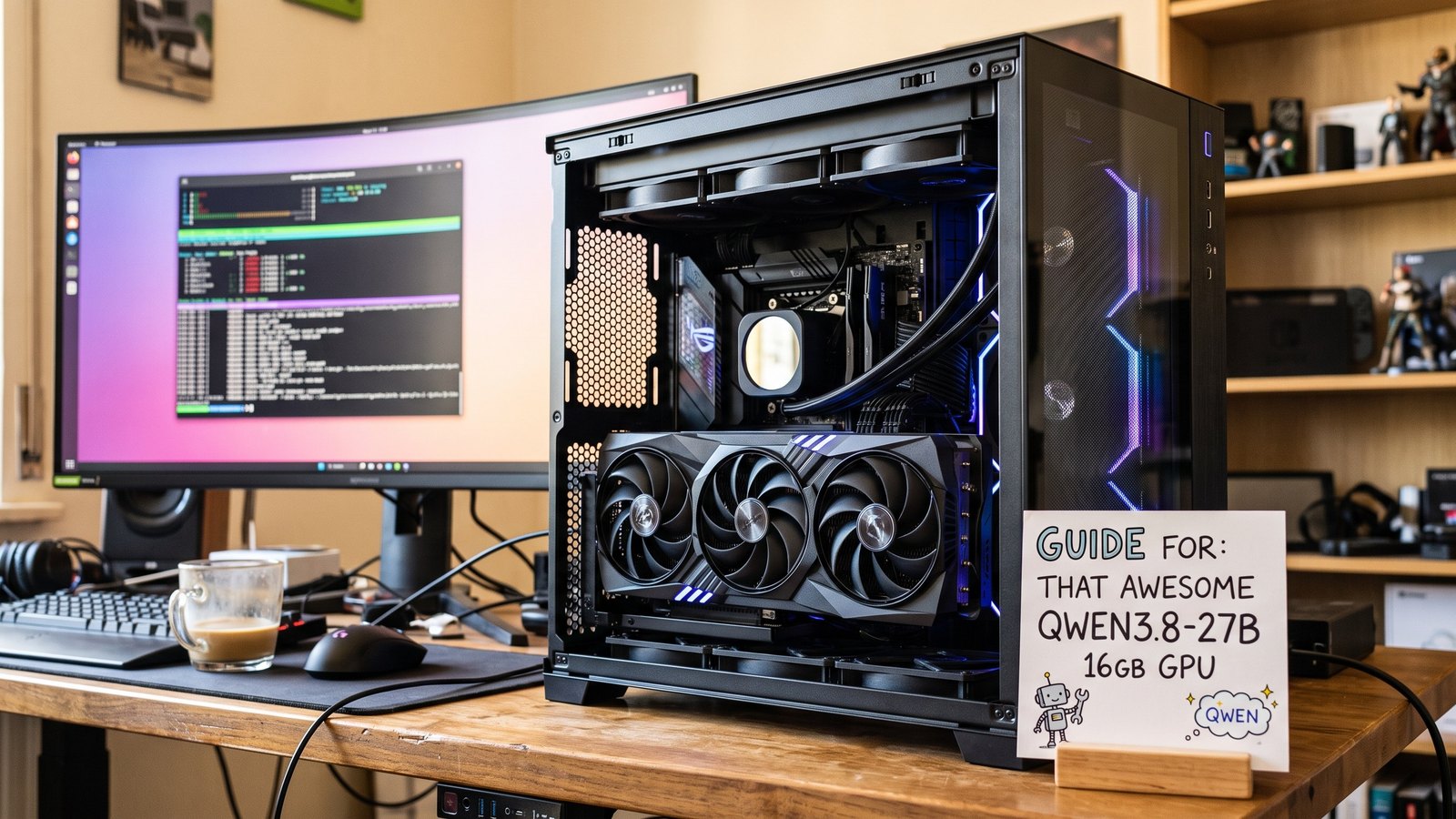 Gerücht: Qwen3.8-27B mit vollem 256k-Kontext auf nur 16 GB VRAM?
