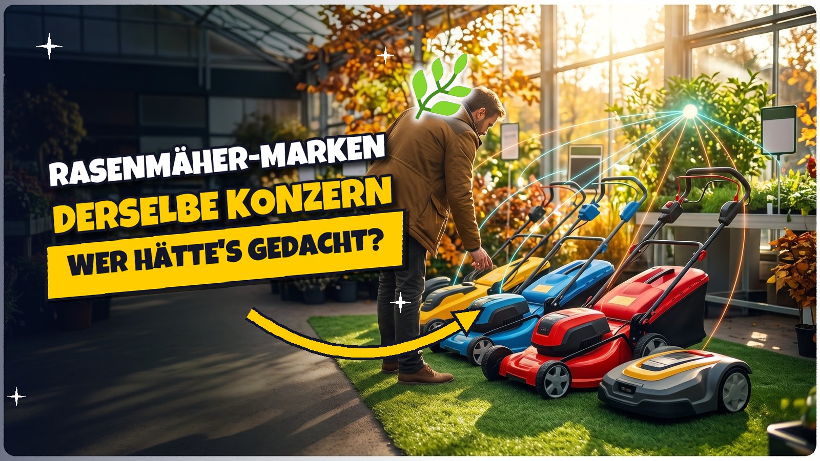 Rasenmäher: Hinter vielen Marken steckt derselbe Konzern