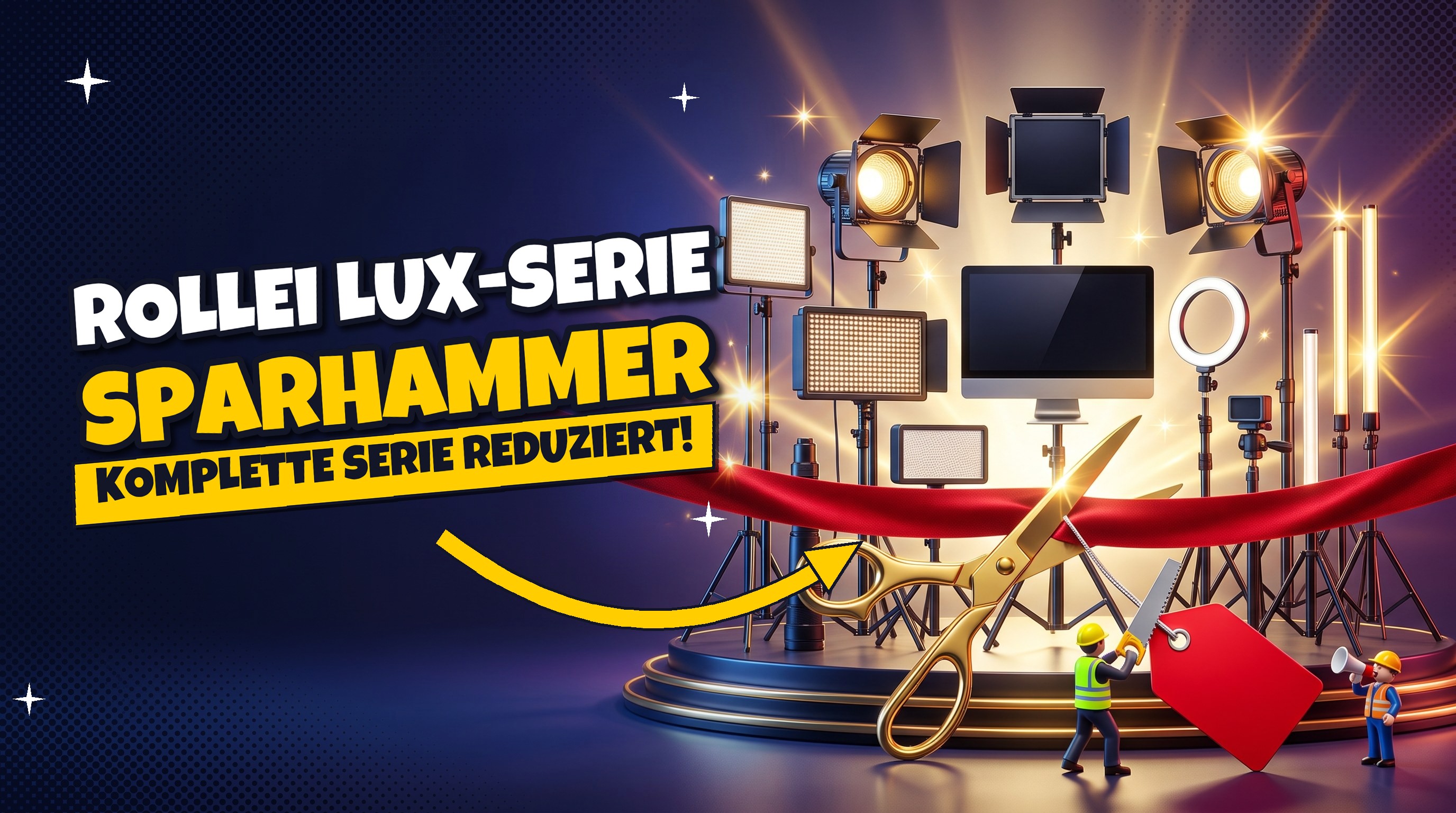 Rollei LUX-Serie: 15 % Rabatt auf die komplette Reihe