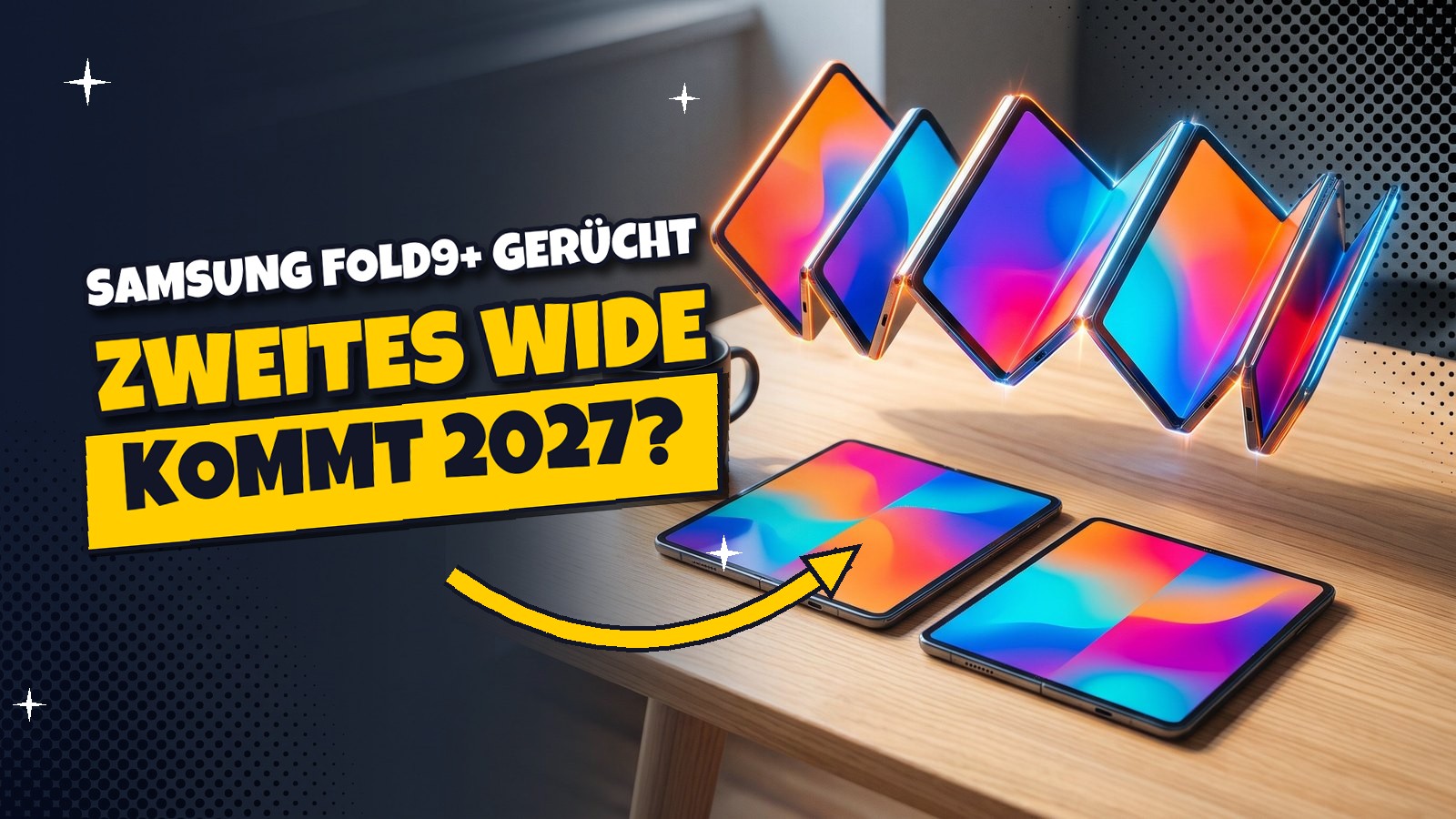 Gerücht: Samsung plant zweites Wide-Foldable für 2027
