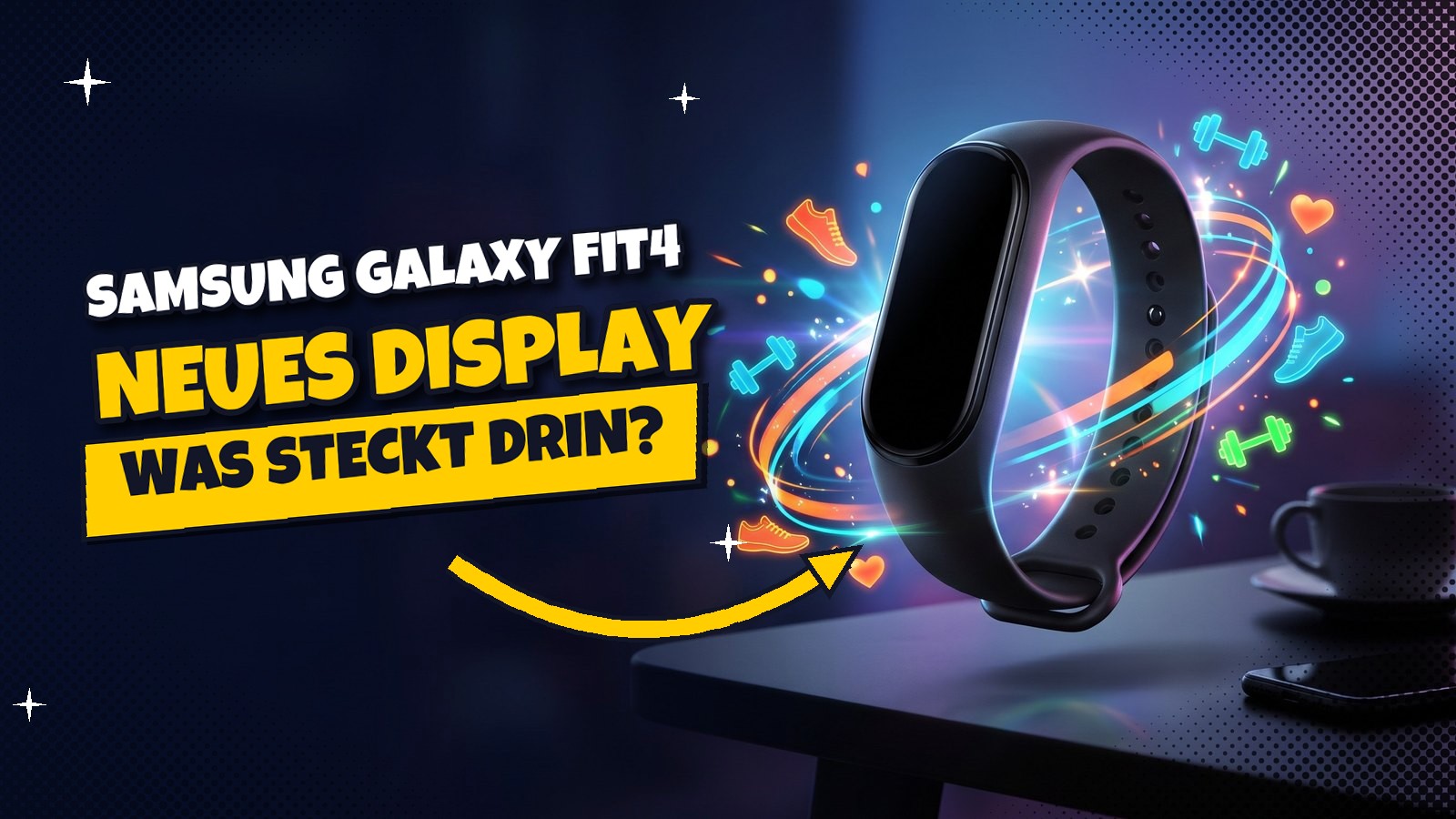 Galaxy Fit4: Leak zeigt Display und Funktionen