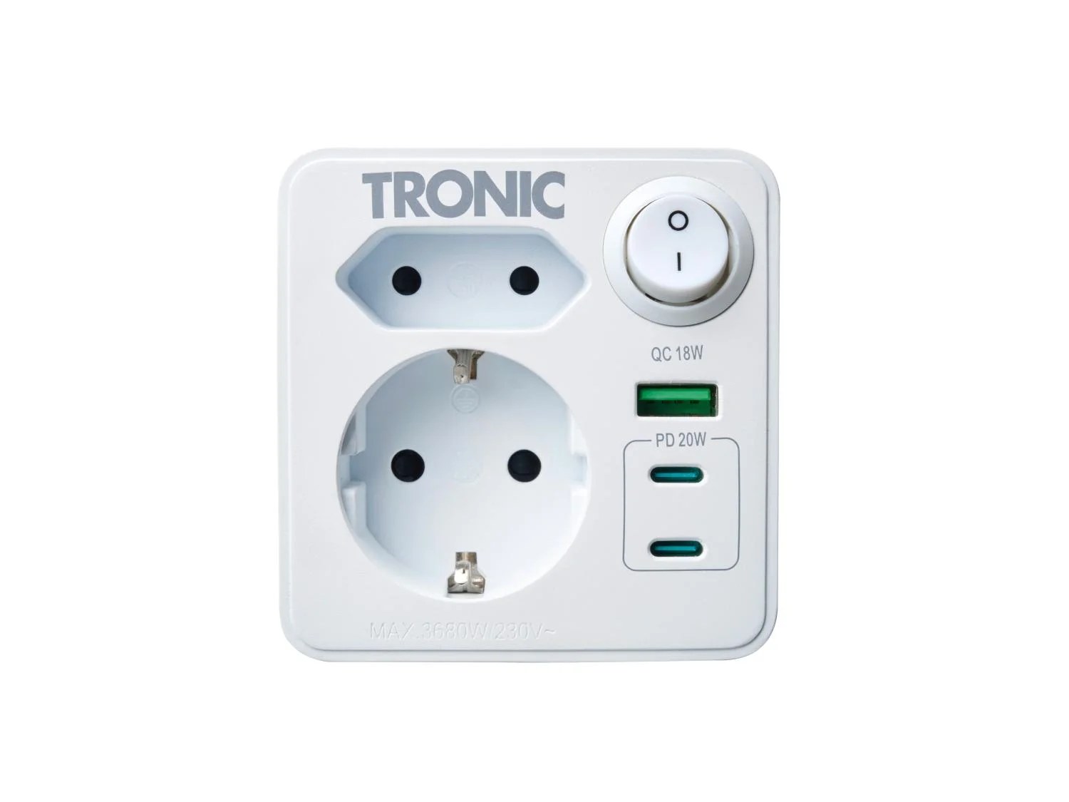 Schnäppchen ⚡ TRONIC Steckdosenadapter bei Lidl für nur 9,99 €