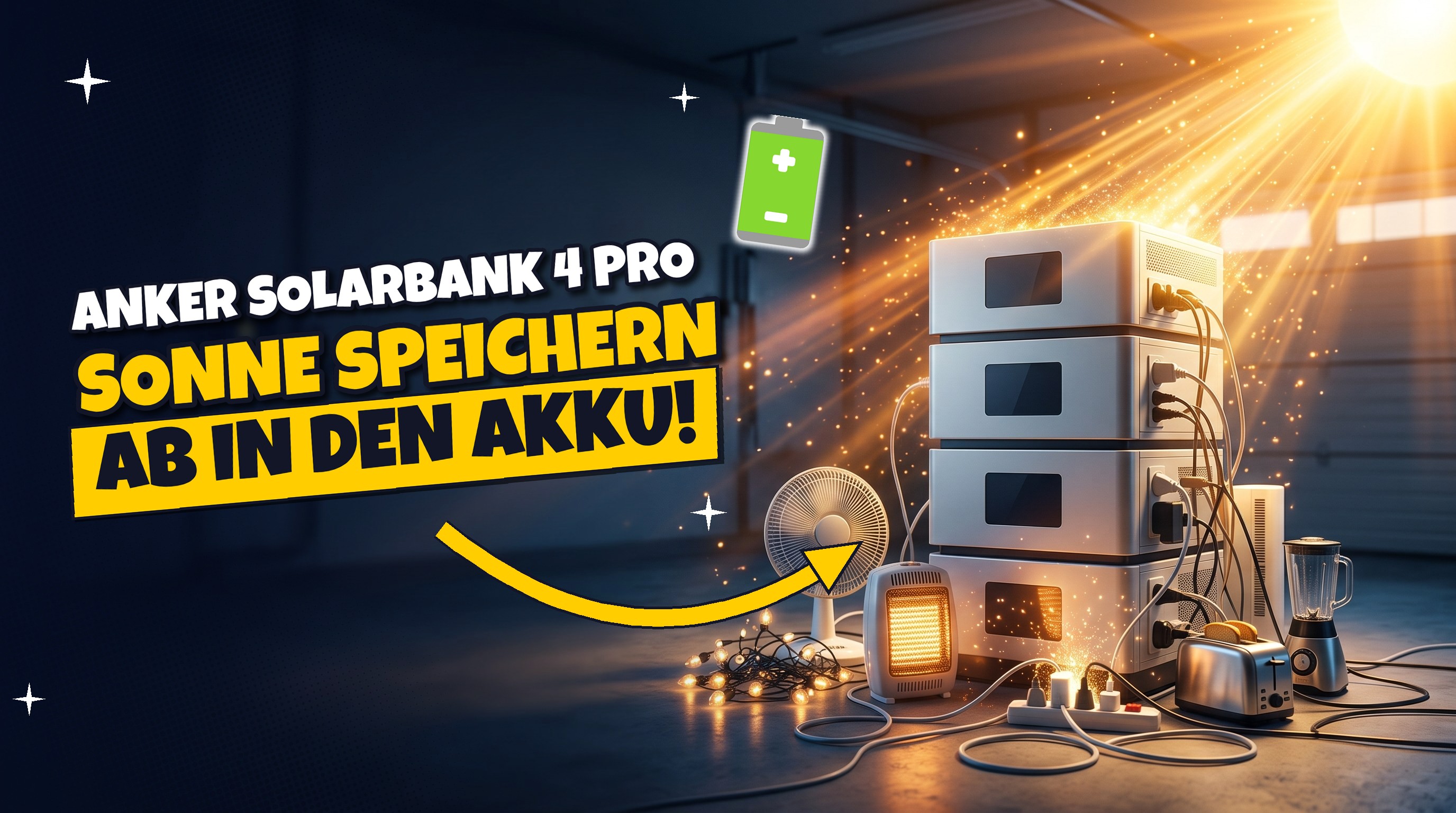Sonnen-Speicher 🔋 Vier Module, und wohin mit dem Strom?