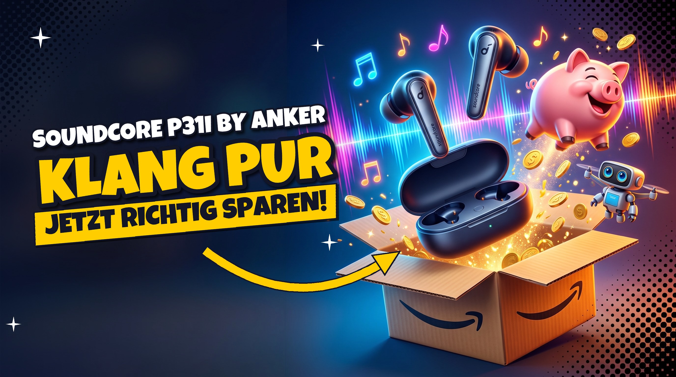 soundcore P31i: Echtzeit-Noise-Cancelling jetzt 43 % günstiger