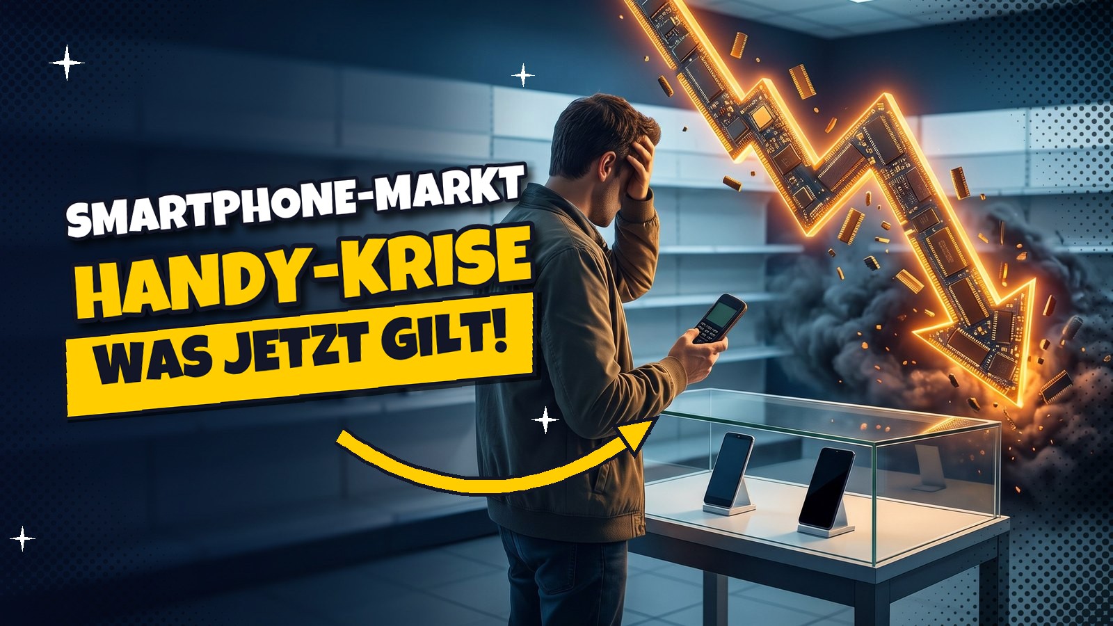 Speicherkrise: Smartphone-Markt bricht um 22 Prozent ein