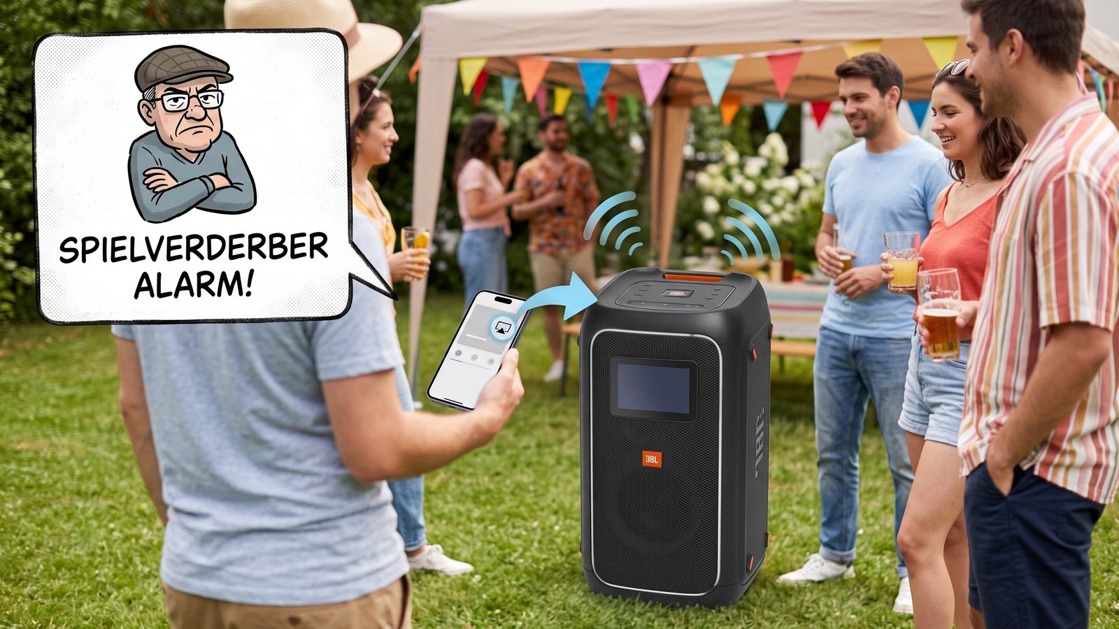Spielverderber 🎉 JBL PartyBox Ultimate 2 dröhnt mit 1.500 Watt und spricht jetzt Apple AirPlay 2