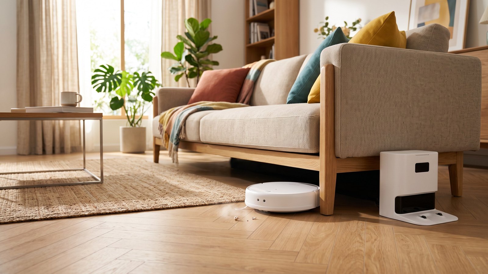 SwitchBot K11+ Pro: Mini-Saugroboter mit doppelter Saugkraft