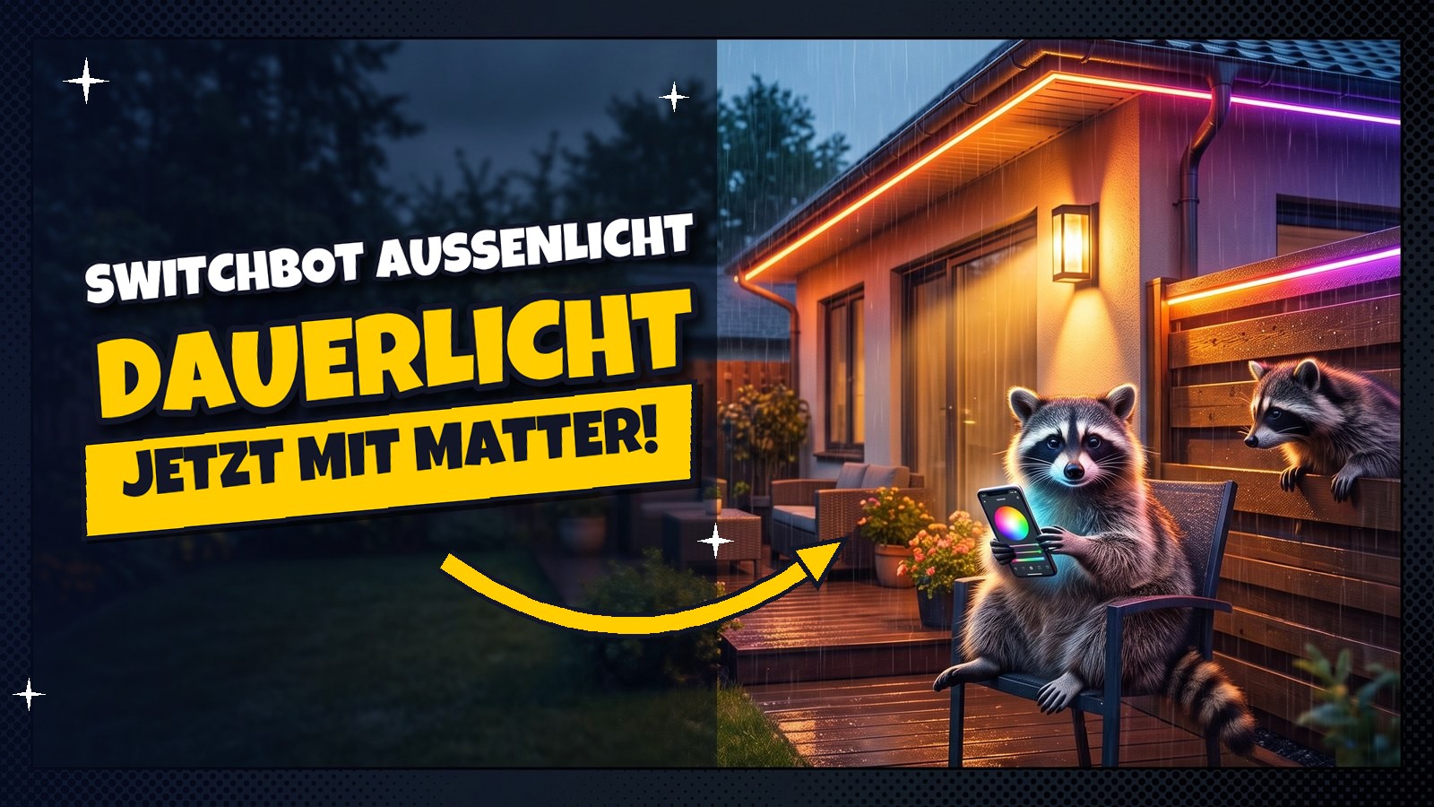 SwitchBot: Dauerlicht für außen jetzt mit Matter