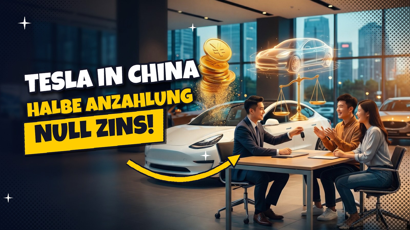 Tesla halbiert in China die Anzahlung für Model 3 und Y