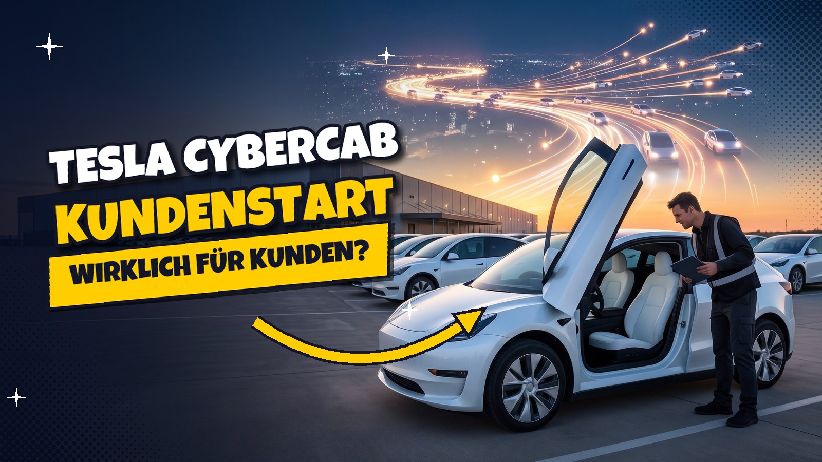 Tesla Cybercab: Kundenauslieferung bis Jahresende geplant