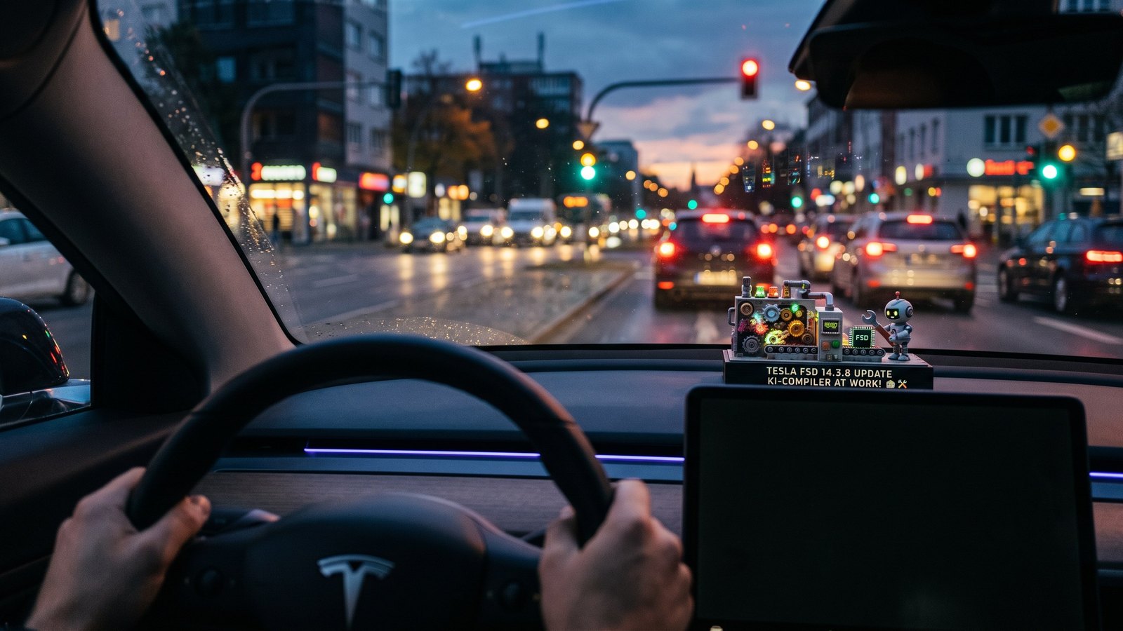Tesla FSD 14.3.8: Neuer KI-Compiler soll Reaktion beschleunigen