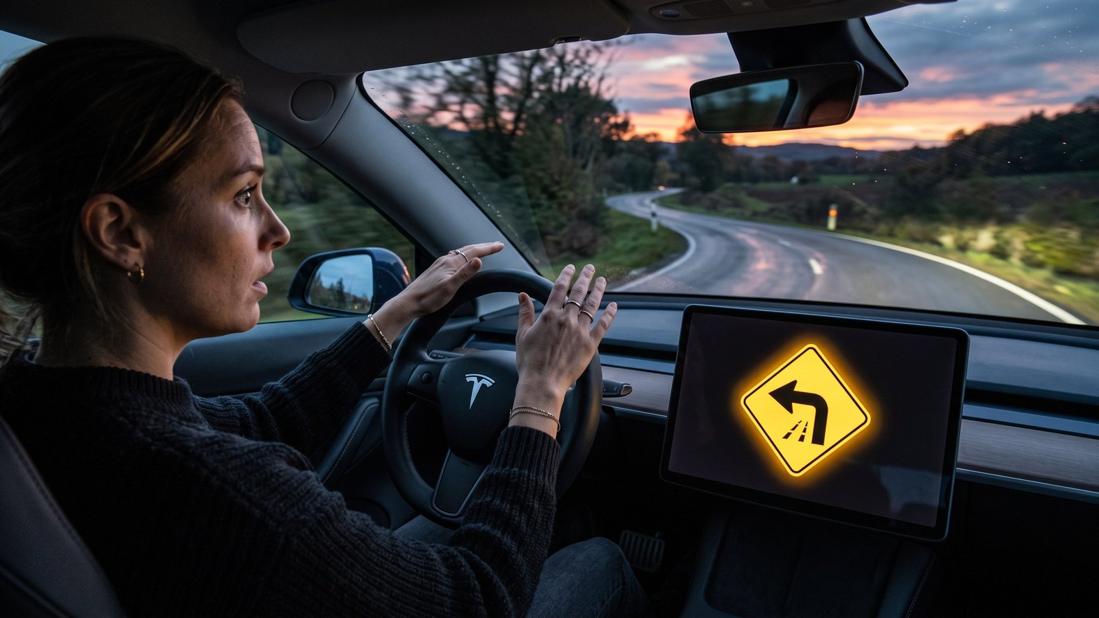 Tesla FSD 14.3.9: Auto greift jetzt selbst ins Lenkrad