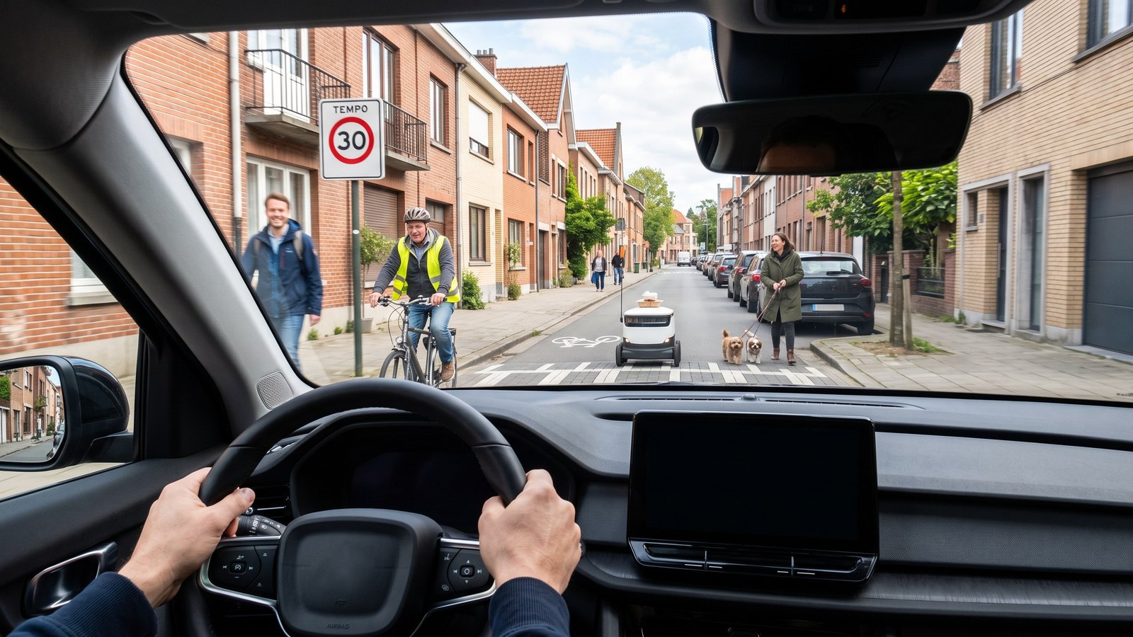 Tesla FSD zu schnell in Tempo 30: Belgien-Test vor EU-Votum