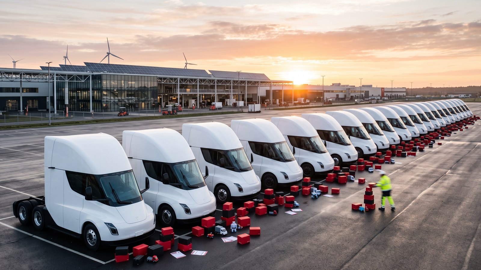 Tesla Semi: Größte E-Lkw-Bestellung der USA verdoppelt die Flotte