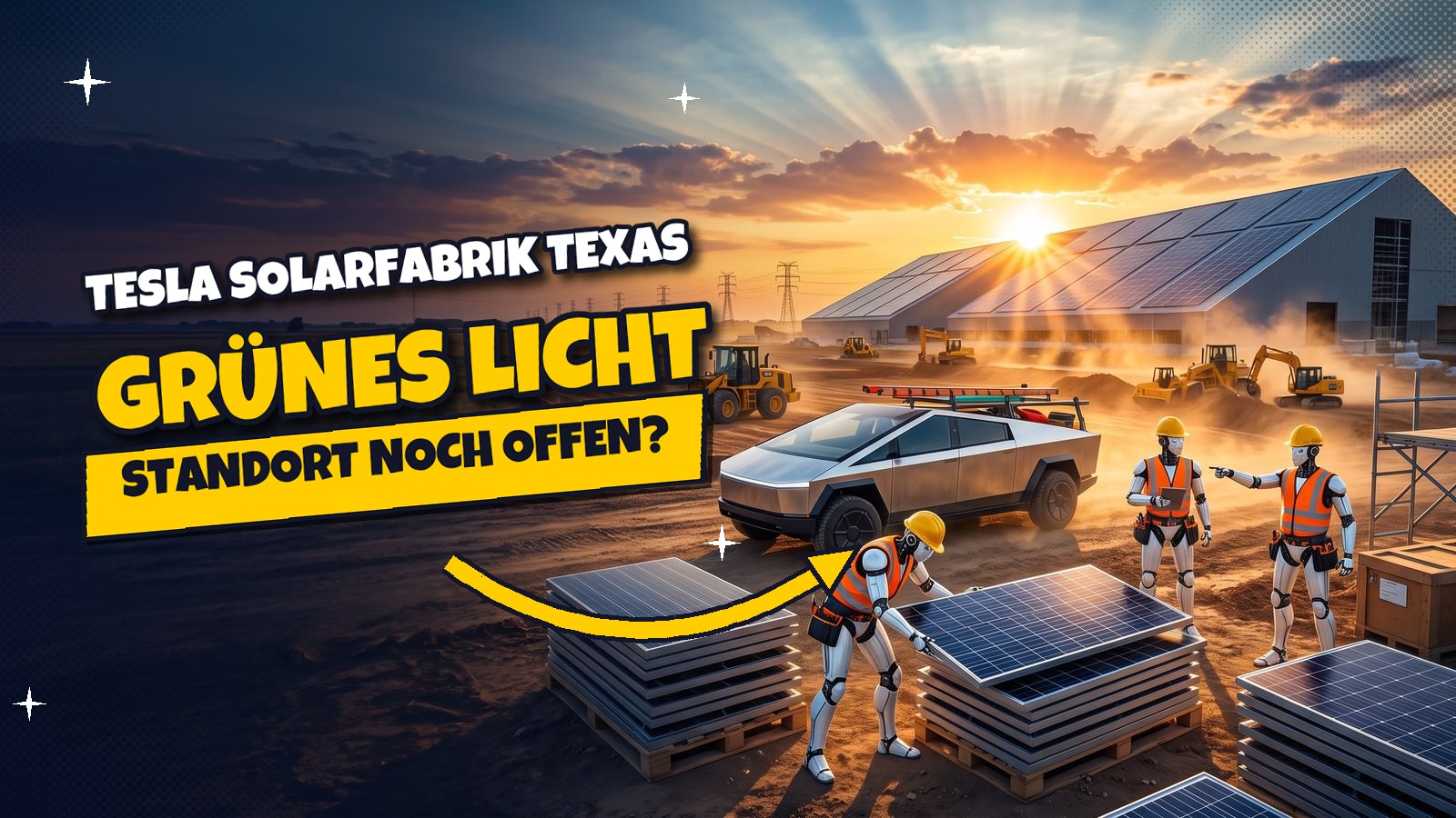 Tesla-Solarfabrik Texas: Landkreis genehmigt Steueranreize