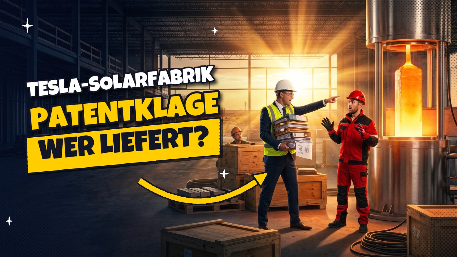 Tesla-Solarfabrik: Patentklage wirft Licht auf Ausrüster