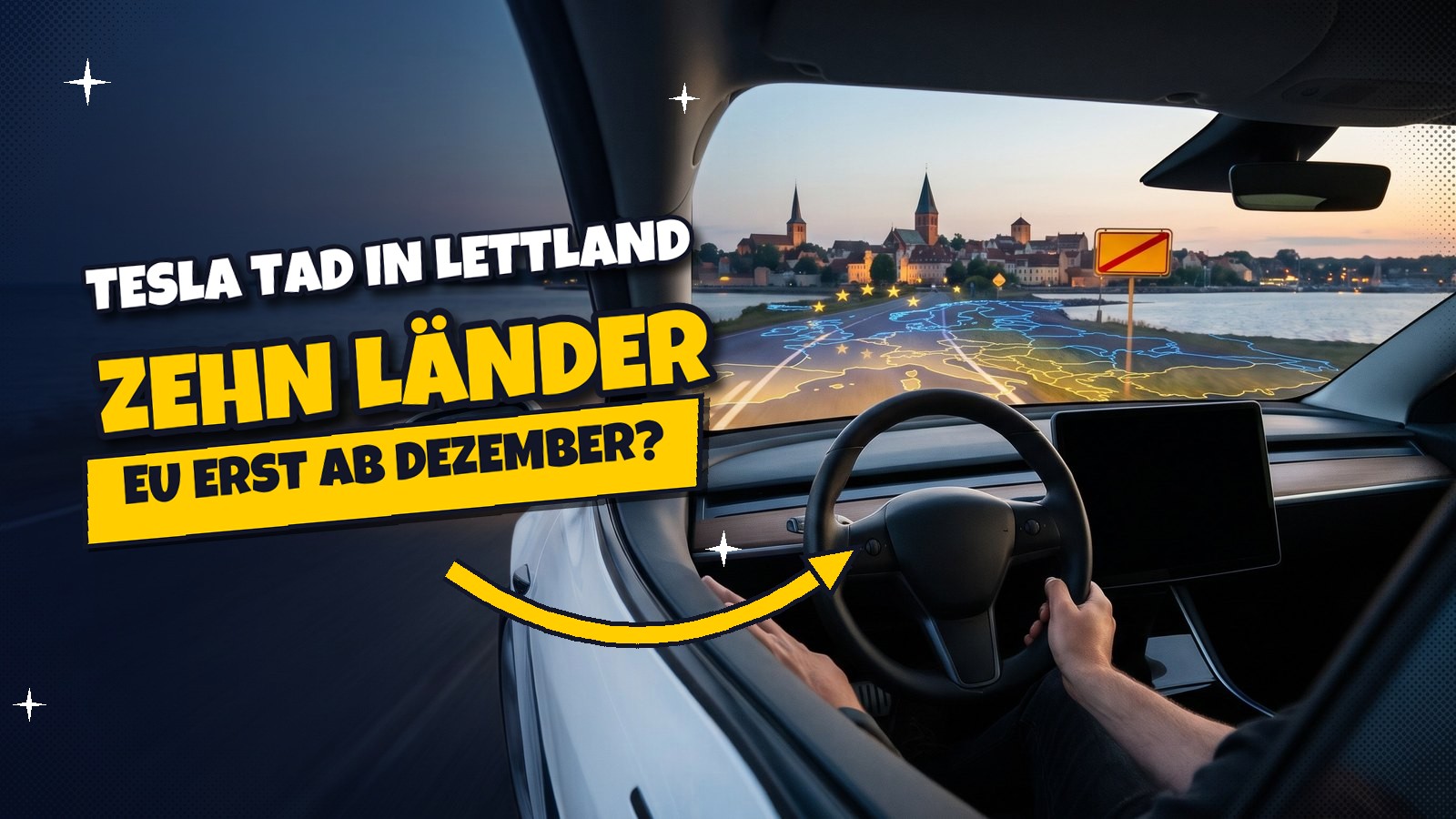 Tesla TAD: Lettland ist Land 10 – EU-Votum frühestens Dezember