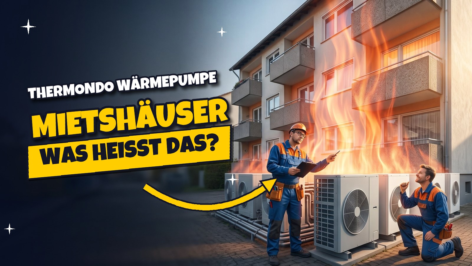 Thermondo baut Wärmepumpen jetzt auch für Mietshäuser