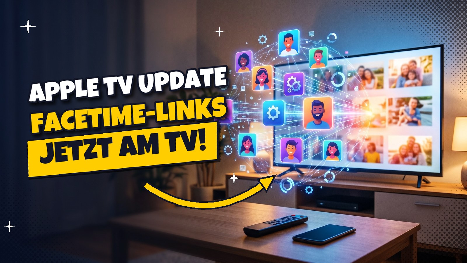 tvOS 27.2: Apple TV bekommt FaceTime-Links und Find My