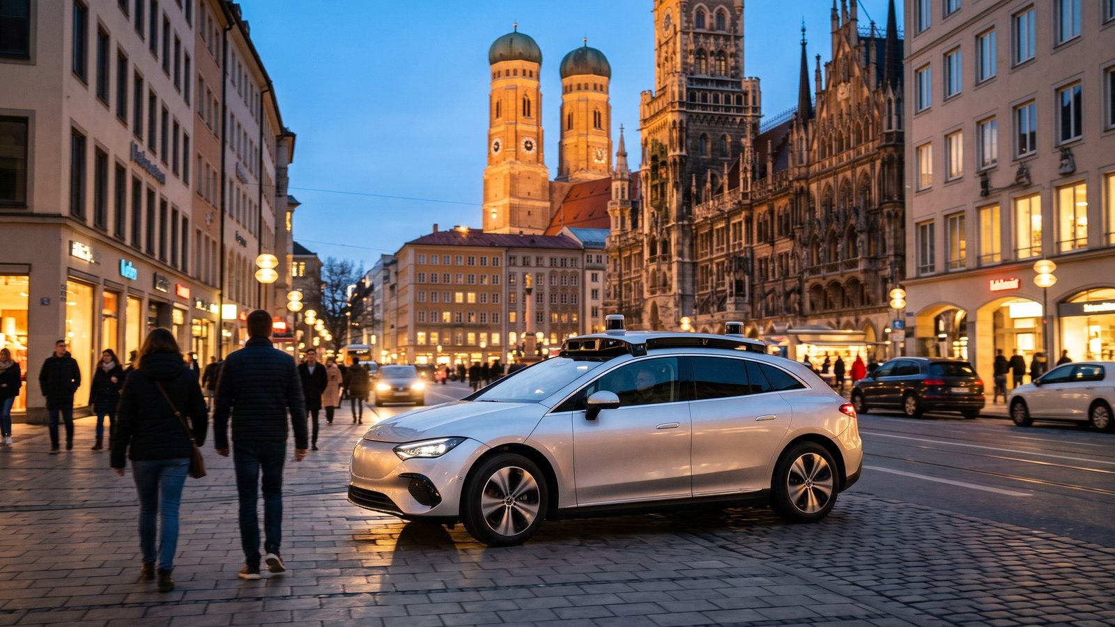 Uber will ab Frühsommer 2027 Robotaxis in München fahren lassen