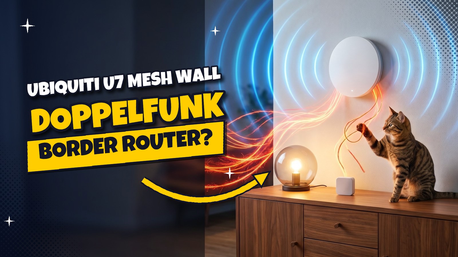 Ubiquiti U7 Mesh Wall: WLAN-Access-Point mit Thread-Funk