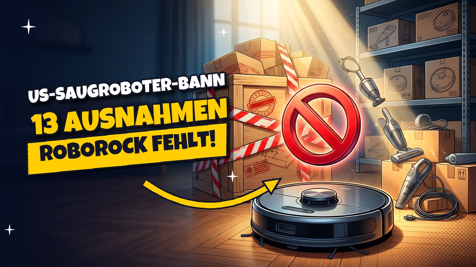 US-Saugroboter-Bann: 13 Ausnahmen, aber keine für Roborock