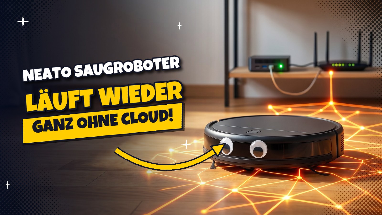Vacuula: Neato-Saugroboter laufen ohne Cloud wieder