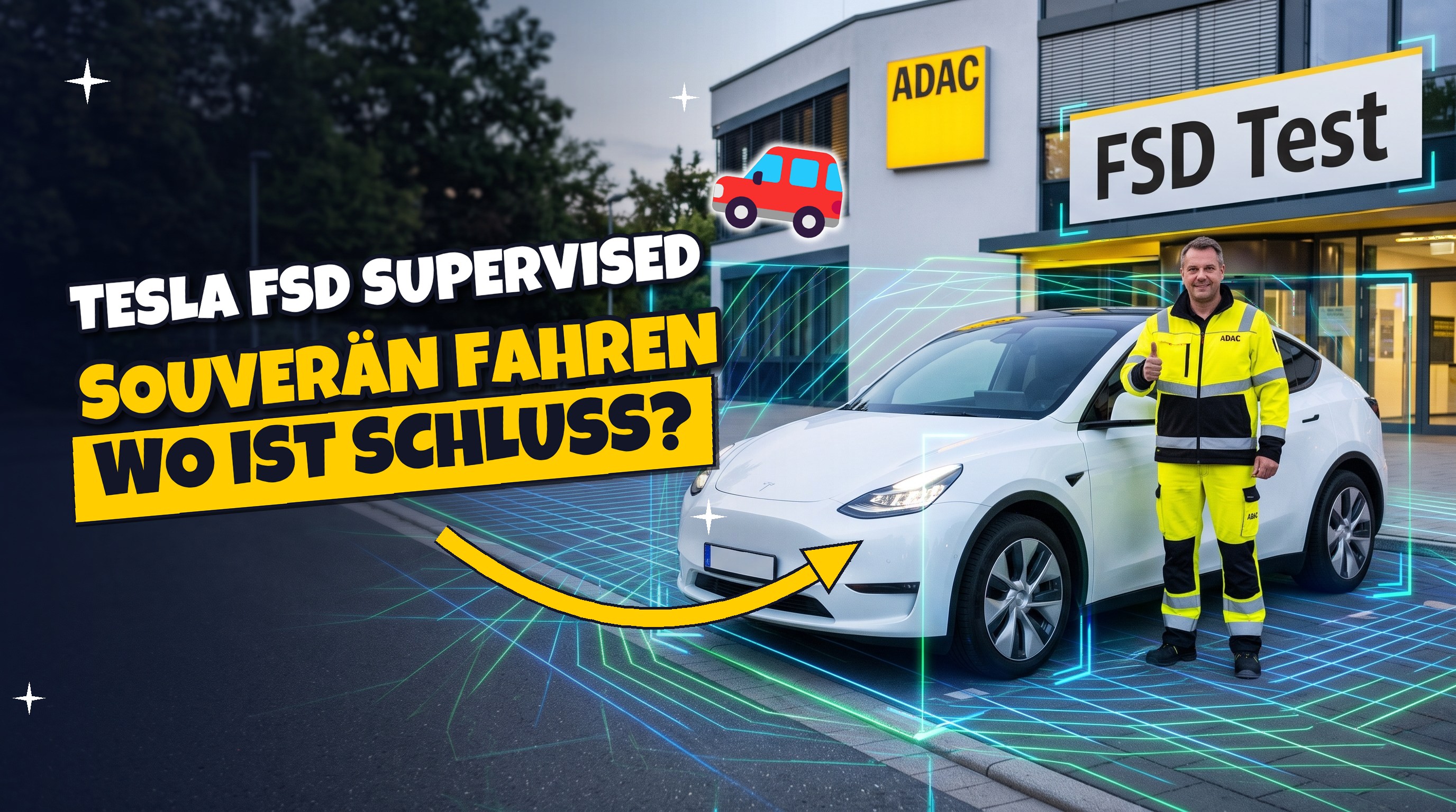 Vertrauensfrage 🚗 Tesla FSD meistert viel – aber wo ist Schluss?
